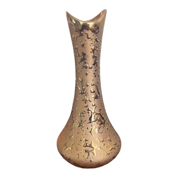 Elynor China Other - Vintage Elynor China 22K Gold Bud Vase Made in USA 6.5" Tall